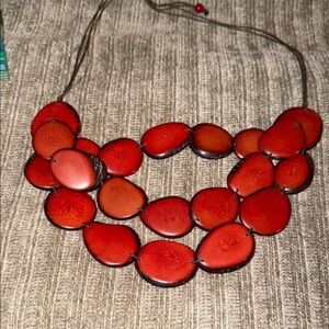 Handmade coconut necklace